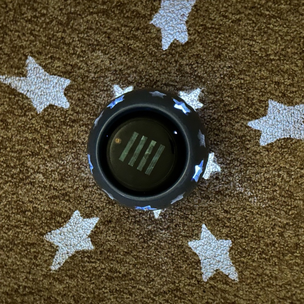Blue round Smart Solar indoor/outdoor Star Lamp